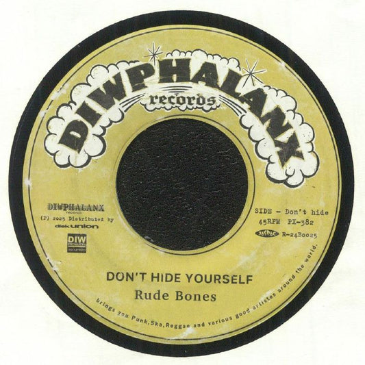 Don't Hide Yourself - Vinyl Single vinyl record cover