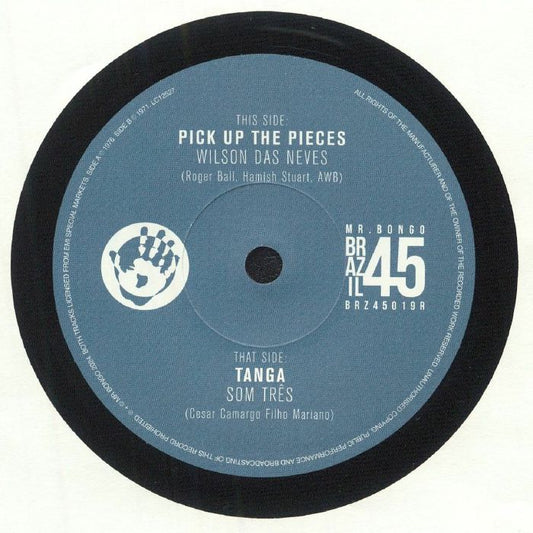 Pick Up The Pieces / Tanga - Vinyl Single vinyl record cover