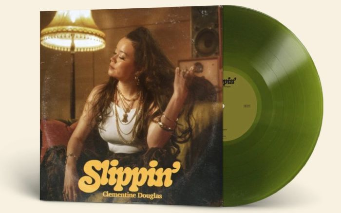 Slippin' - Limited Edition Green Vinyl Single vinyl record cover