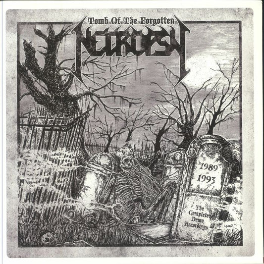 Tomb Of The Forgotten: The Complete Demo Recordings 1989-1993 - 4xLP Box Set vinyl record cover