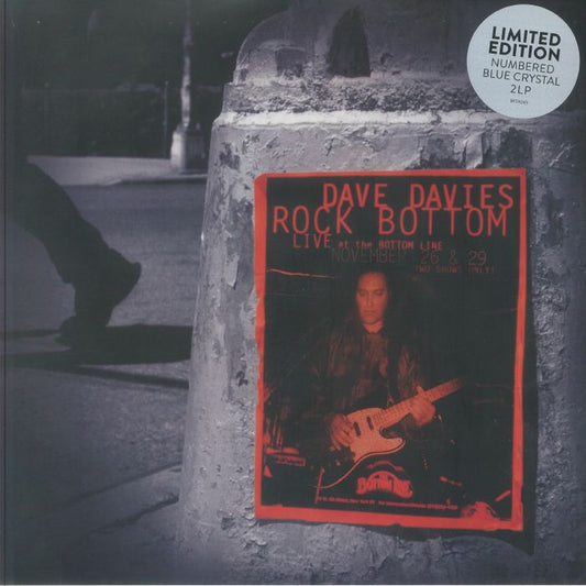 Rock Bottom: Live At The Bottom Line (20th Anniversary Edition) - Crystal Blue Vinyl 2xLP vinyl record cover