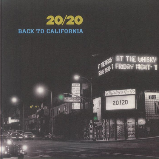 Back To California - Vinyl LP vinyl record cover