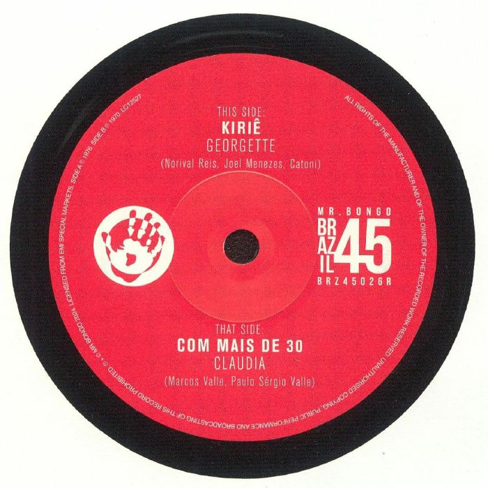 Kirie - Vinyl Single vinyl record cover