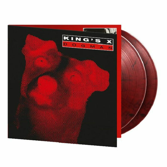 Dogman - Limited Edition Black & Red Marbled Vinyl 2xLP vinyl record cover
