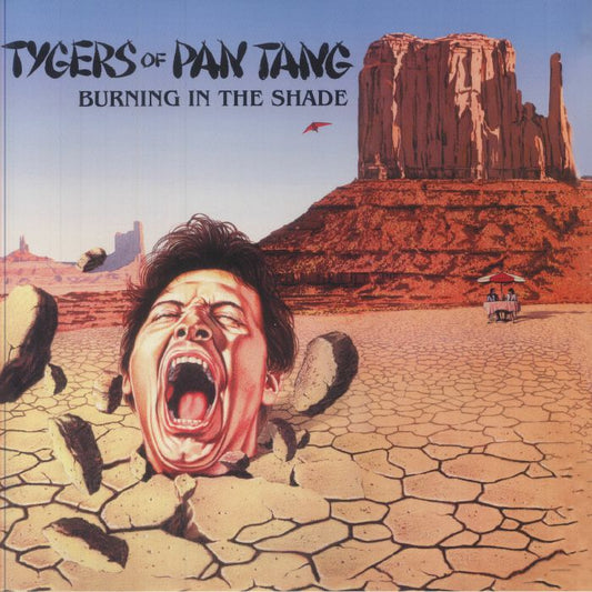 Burning In The Shade - Orange Vinyl LP vinyl record cover