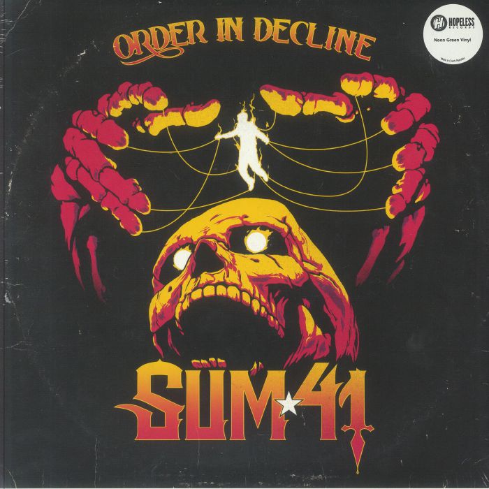 Order In Decline - Limited Edition Neon Green Vinyl LP vinyl record cover