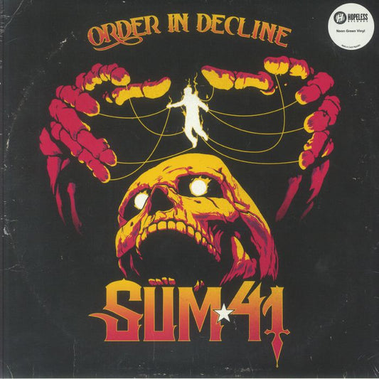 Order In Decline - Limited Edition Neon Green Vinyl LP vinyl record cover
