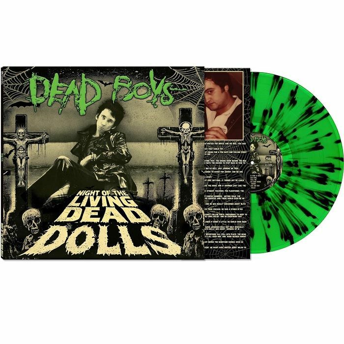 Night Of The Living Dead Dolls - Green Splattered Vinyl LP vinyl record cover