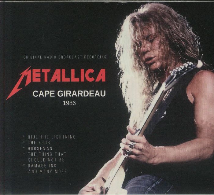Cape Girardeau 1986 - CD CD cover