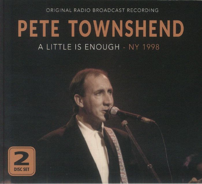 A Little Is Enough: NY 1998 - 2CD CD cover