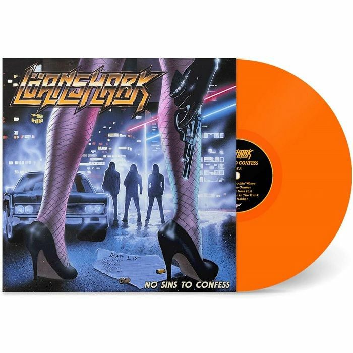 No Sins To Confess - Orange Vinyl LP vinyl record cover