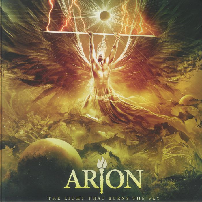 The Light That Burns The Sky - Amber Smoke Vinyl LP vinyl record cover