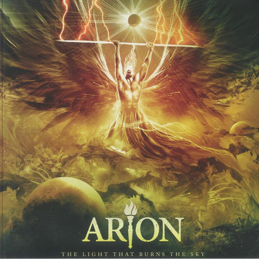 The Light That Burns The Sky - Amber Smoke Vinyl LP vinyl record cover