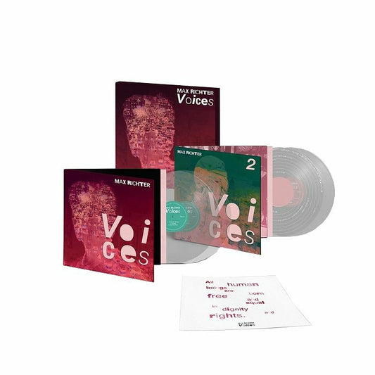 Voices - Limited Clear Vinyl 4xLP Box Set vinyl record cover