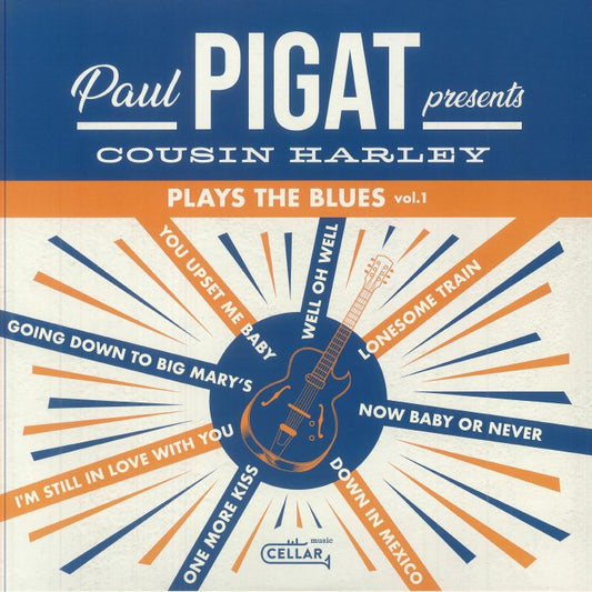 Plays The Blues Volume 1 - Vinyl LP vinyl record cover