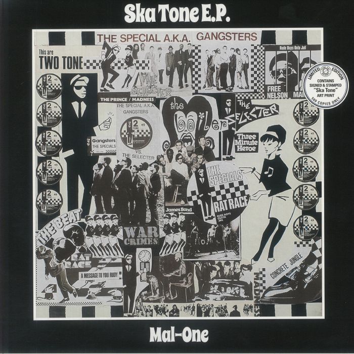 Ska Tone EP - Limited Edition Vinyl EP vinyl record cover