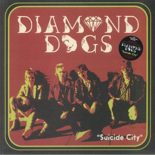 Suicide City - Limited Edition Amber Vinyl LP vinyl record cover