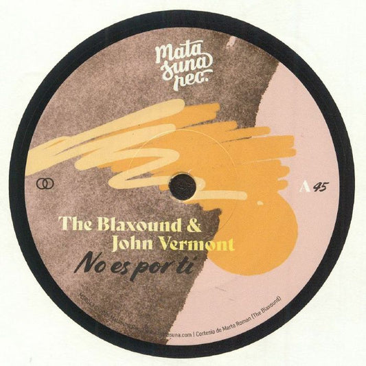 No Es Por Ti - Vinyl Single vinyl record cover