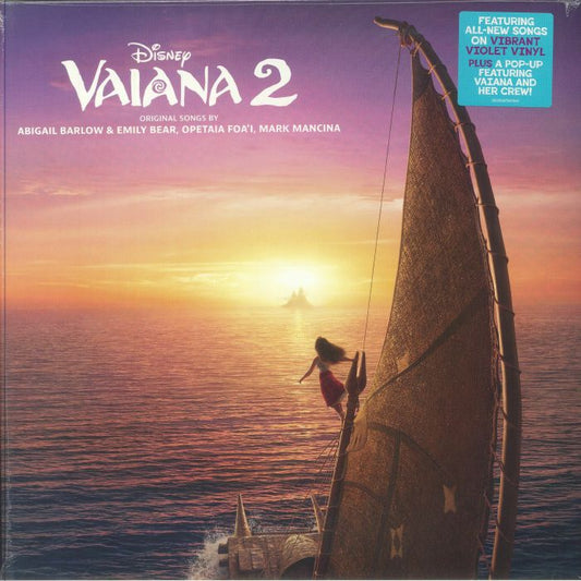 Vaiana 2 (Soundtrack) - Violet Vinyl LP vinyl record cover