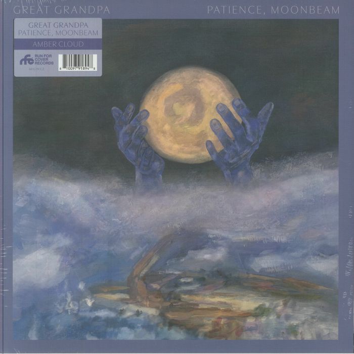 Patience Moonbeam - Limited Edition Amber Cloud Vinyl LP vinyl record cover