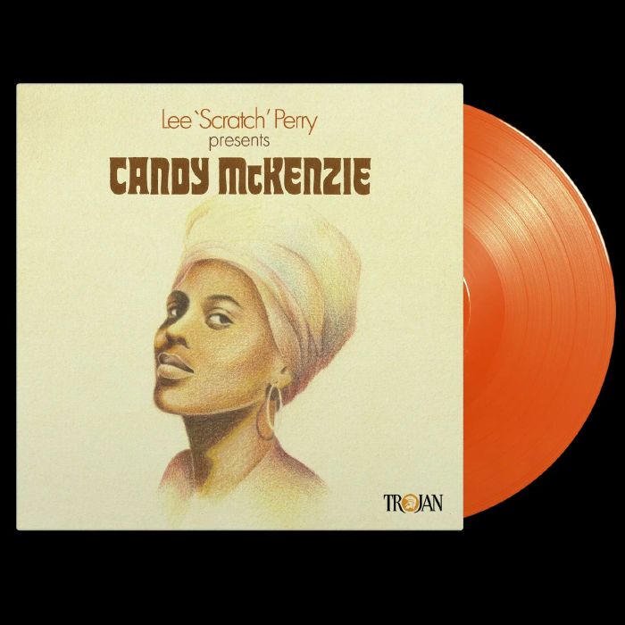 Lee Scratch Perry Presents Candy McKenzie - Limited Edition Orange Vinyl LP vinyl record cover