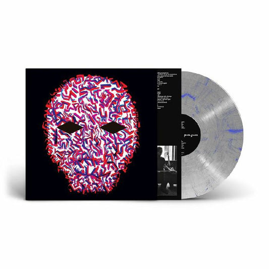 Power Sucker - Silver & Blue Swirl Vinyl LP vinyl record cover
