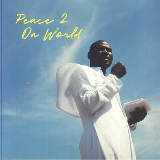 Peace 2 Da World - Sky Blue Vinyl LP vinyl record cover