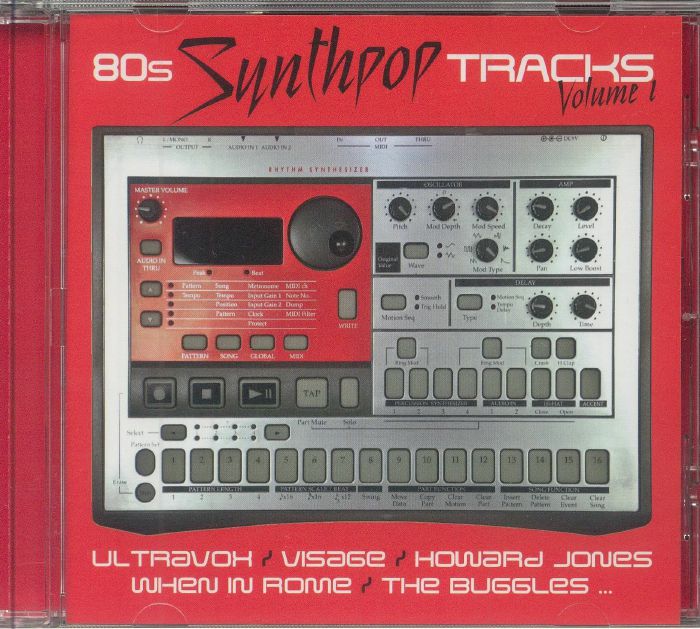 80s Synthpop Tracks Vol 1 - CD CD cover