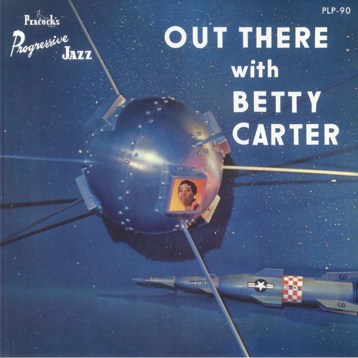 Out There With Betty Carter - Vinyl LP vinyl record cover