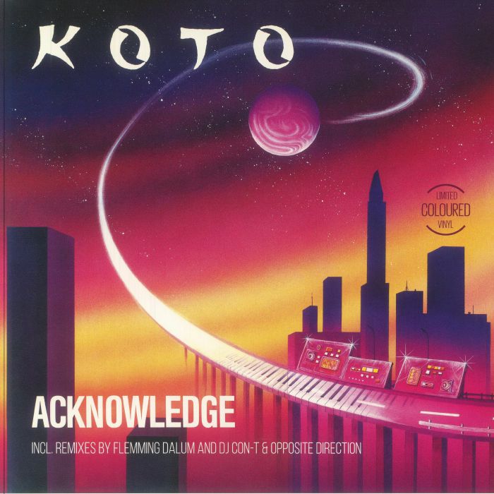 Acknowledge - Limited Edition Splatter Vinyl Single vinyl record cover