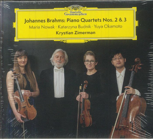 Brahms Piano Quartets Nos. 2 & 3 - CD CD cover