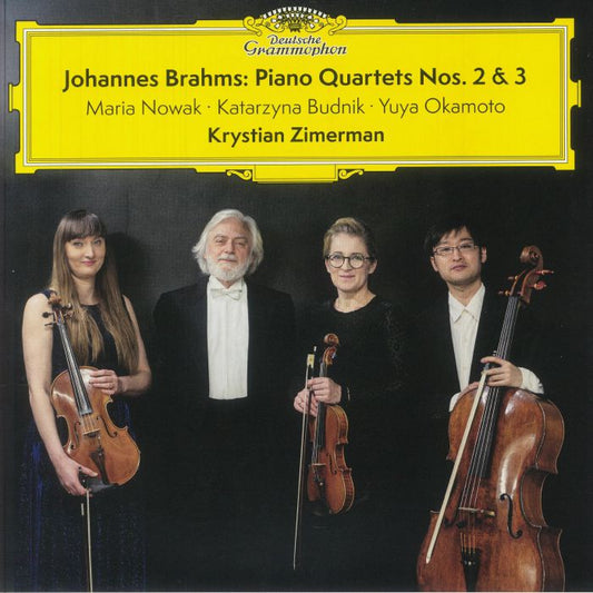 Piano Quartets Nos 2 & 3 - 2xLP vinyl record cover