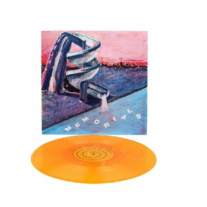 Memorial Waterslides - Limited Edition Orange Vinyl LP vinyl record cover