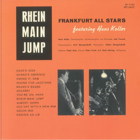 Rhein Main Jump - Limited Edition Vinyl LP vinyl record cover