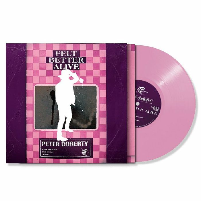 Felt Better Alive - Light Rose Vinyl LP vinyl record cover