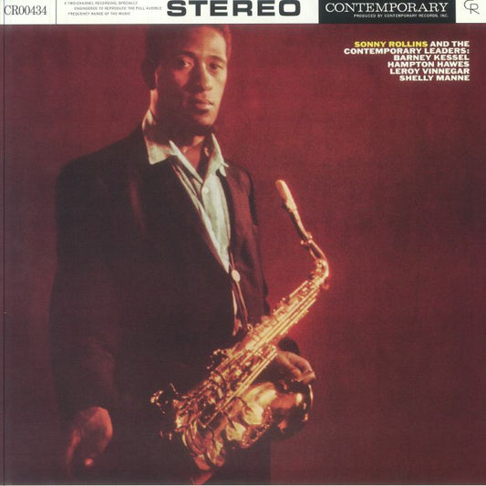 Sonny Rollins & The Contemporary Leaders - Acoustic Sounds LP vinyl record cover
