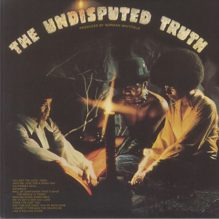 The Undisputed Truth - Reissue Vinyl LP vinyl record cover