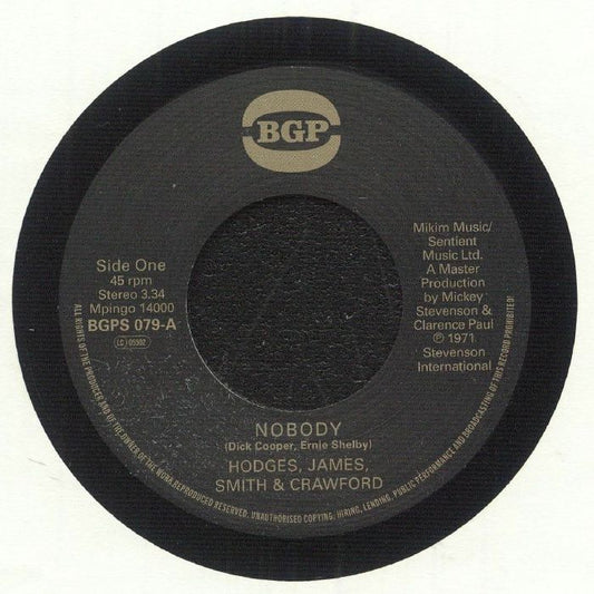 Nobody - Vinyl Single vinyl record cover