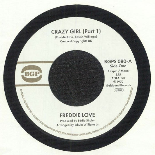 Crazy Girl - Vinyl Single vinyl record cover