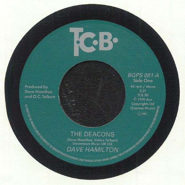 The Deacons - Vinyl Single vinyl record cover