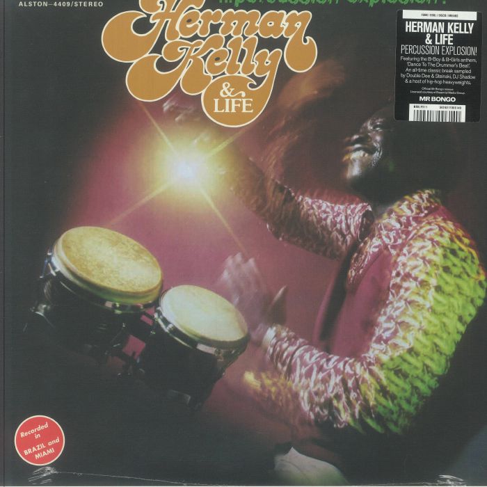 Percussion Explosion! - Vinyl LP vinyl record cover