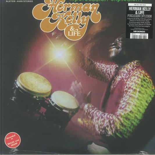 Percussion Explosion! - Vinyl LP vinyl record cover