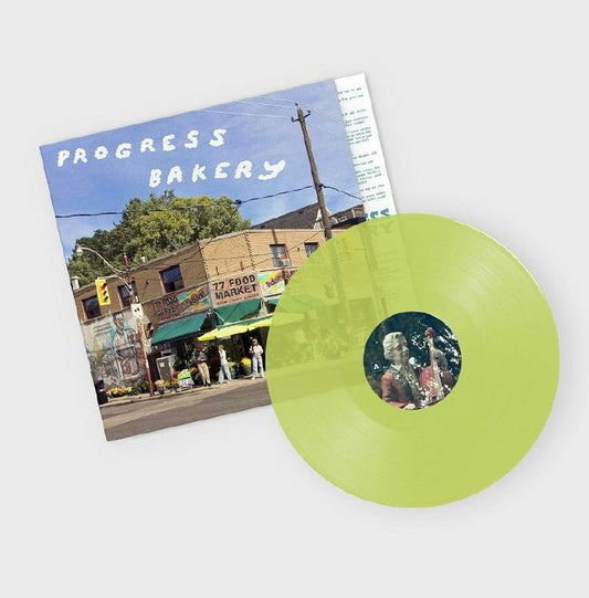 Progress Bakery - Translucent Yellow Vinyl LP vinyl record cover