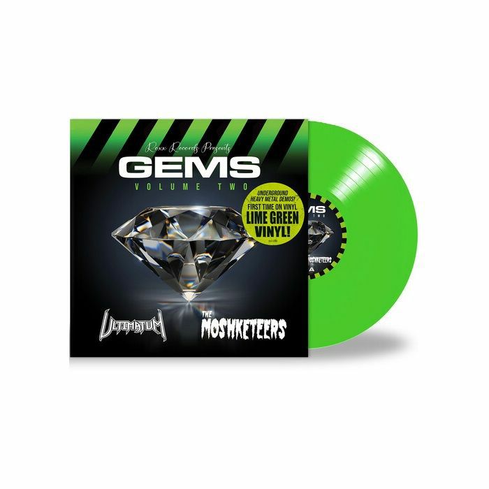 Gems Volume Two - Green Vinyl LP vinyl record cover