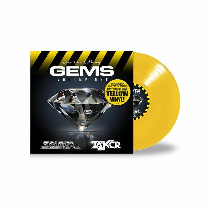 Gems Volume One - Limited Edition Yellow Vinyl LP vinyl record cover