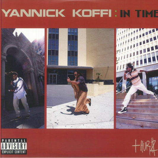 Yannick Koffi: In Time - Red Vinyl 2xLP vinyl record cover
