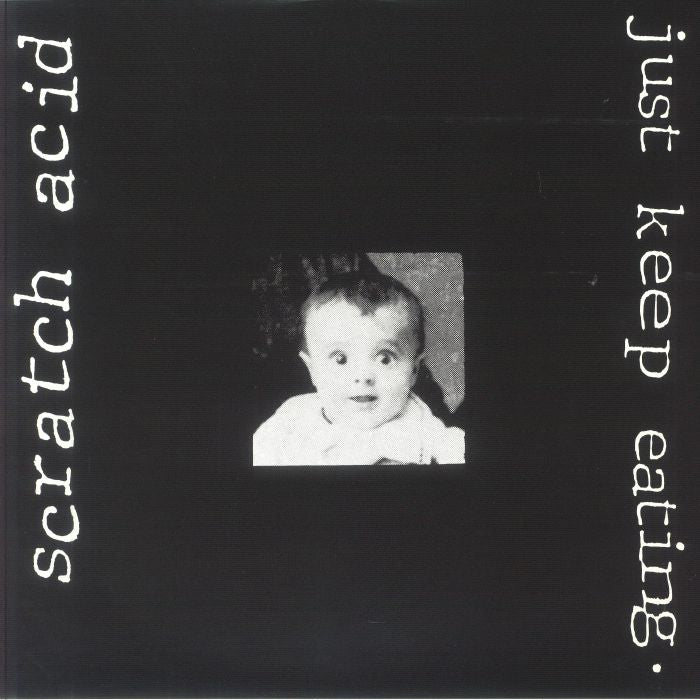 Just Keep Eating - Limited Edition White Vinyl LP vinyl record cover