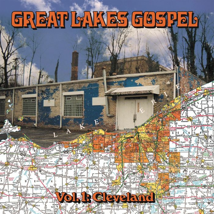 Great Lakes Gospel: Cleveland - Clear Blue Vinyl LP vinyl record cover