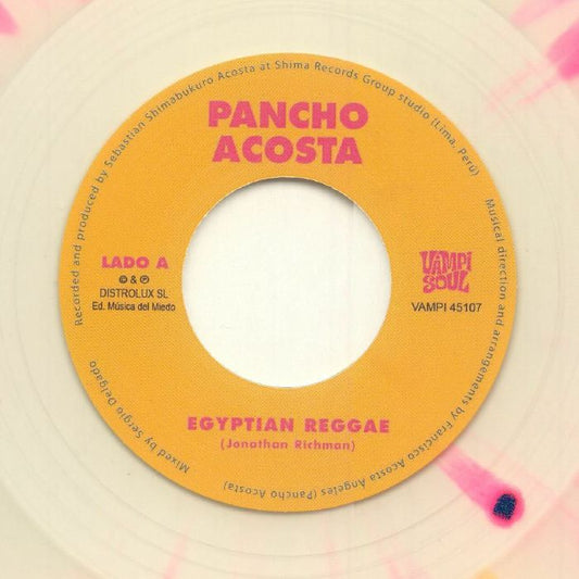 Egyptian Reggae - Clear Splatter Vinyl Single vinyl record cover