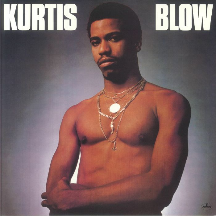 Kurtis Blow - Limited Edition Light Blue Vinyl LP vinyl record cover